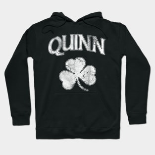 Quinn Irish Shamrock St Patricks Day Hoodie